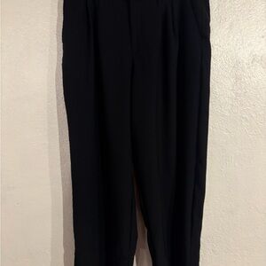 a new day Men's Black Dress Trousers
